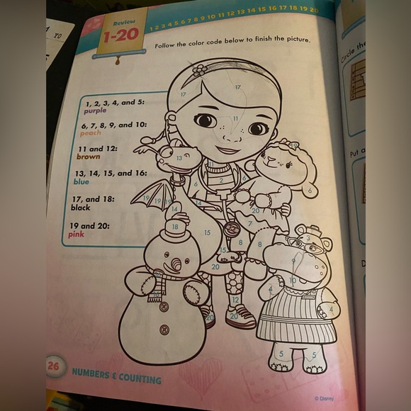4 kids educational work books, coloring book 📚 ✏️ - Picture 14 of 16